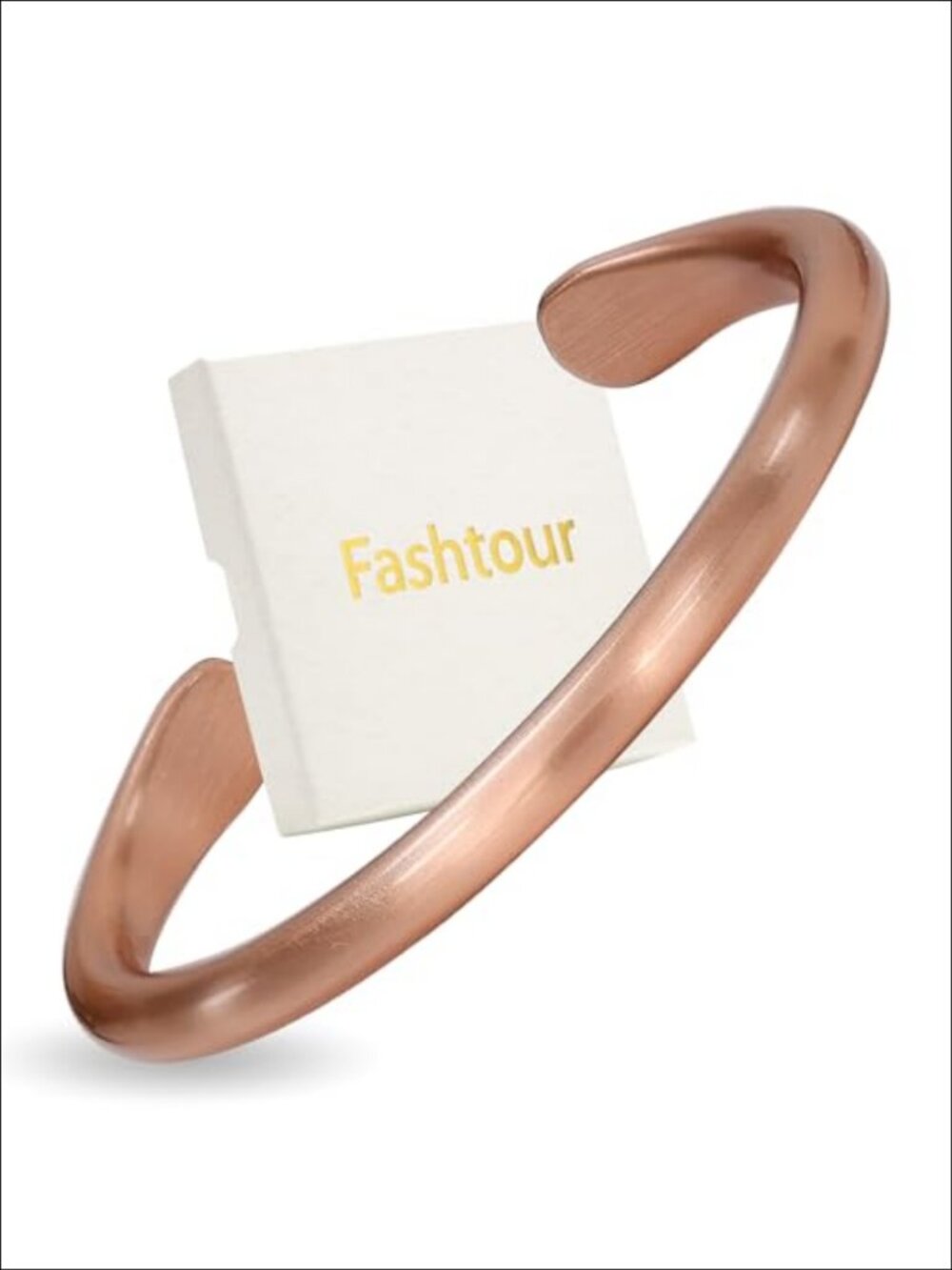 Pure Copper Twist Cuff Bracelet Adjustable Unisex